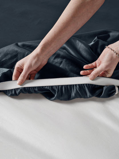 Surf Wash Midnight 400TC Sheet Set