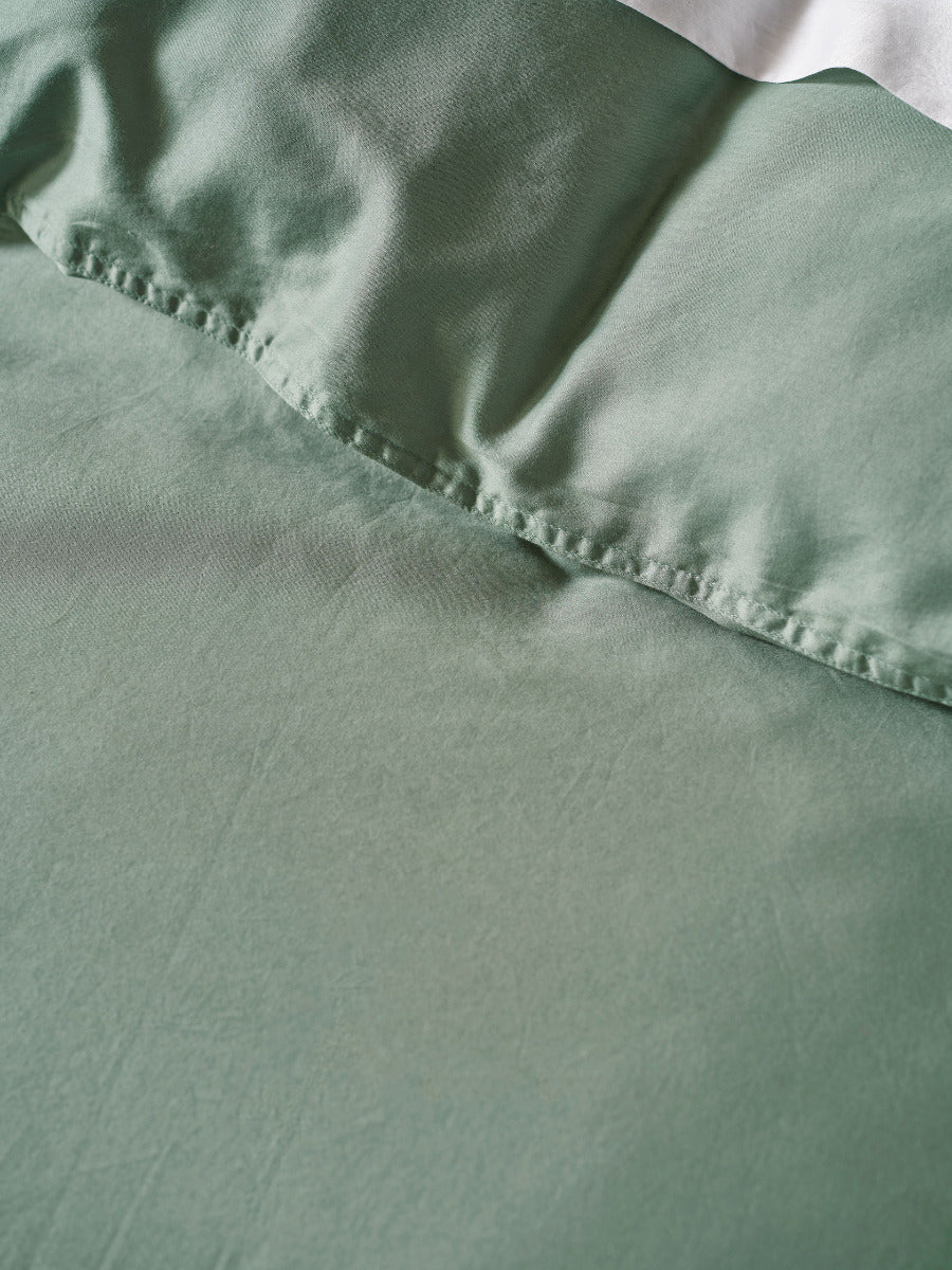 Surf Wash Seafoam 400TC Quilt Cover Set