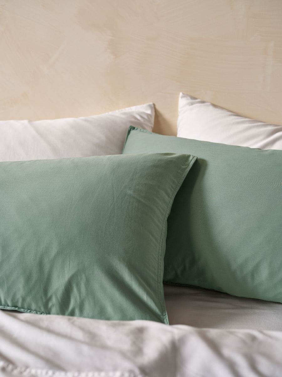 Surf Wash Seafoam 400TC Quilt Cover Set