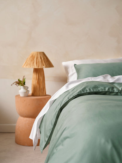 Surf Wash Seafoam 400TC Quilt Cover Set