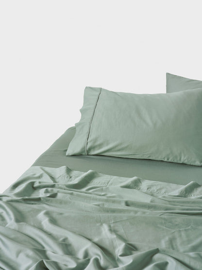 Surf Wash Seafoam 400TC Sheet Set