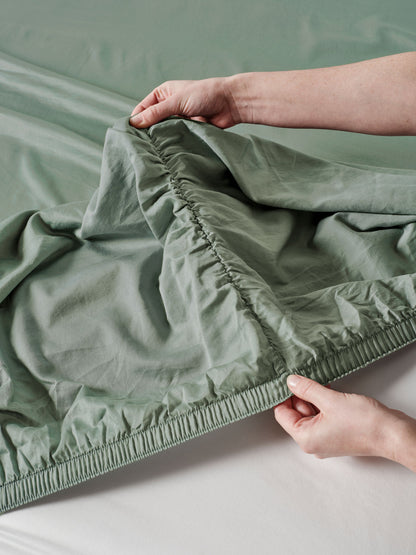 Surf Wash Seafoam 400TC Sheet Set