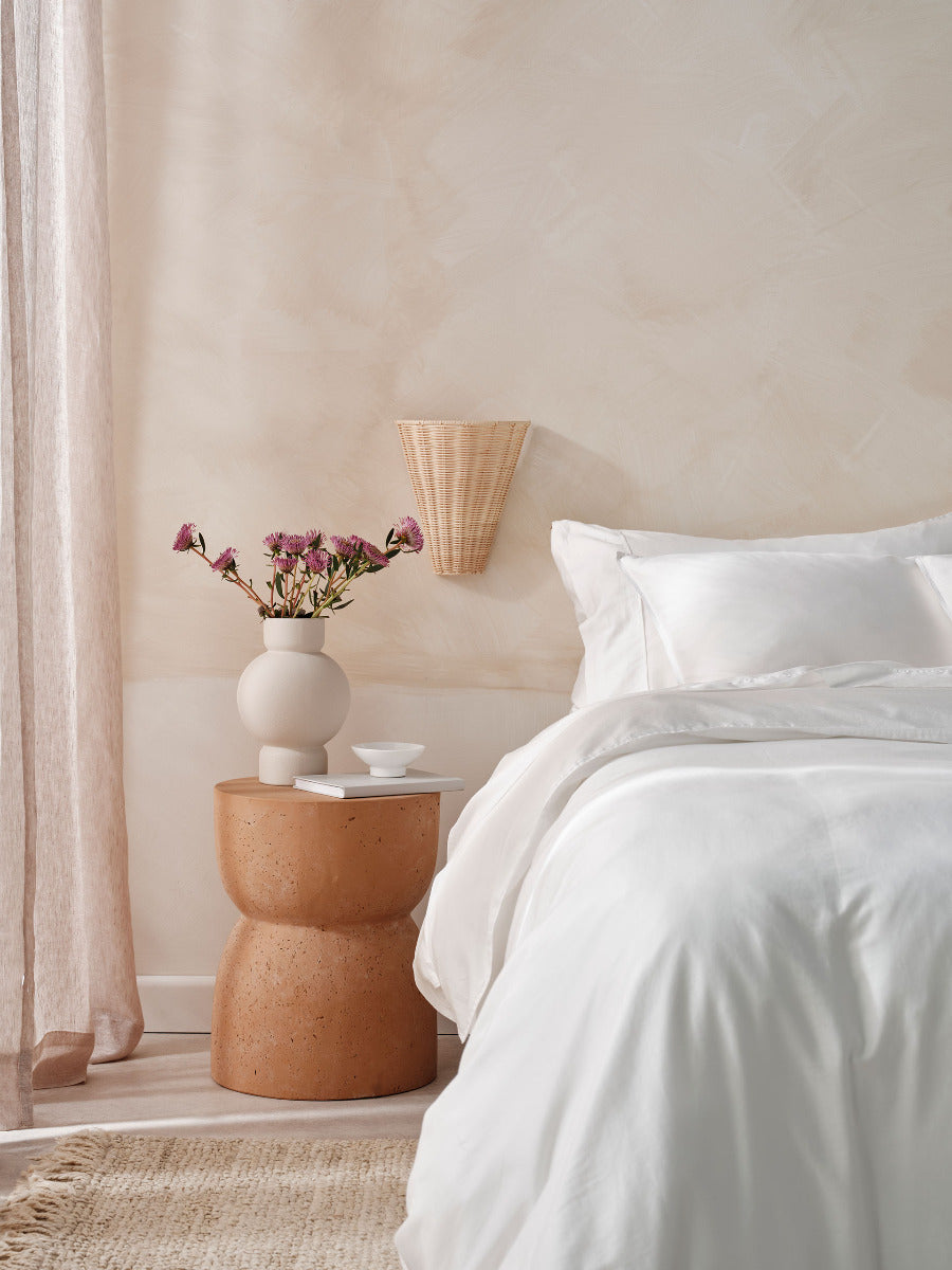 Surf Wash White 400TC Quilt Cover Set
