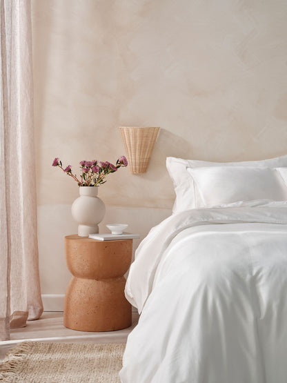 Surf Wash White 400TC Quilt Cover Set