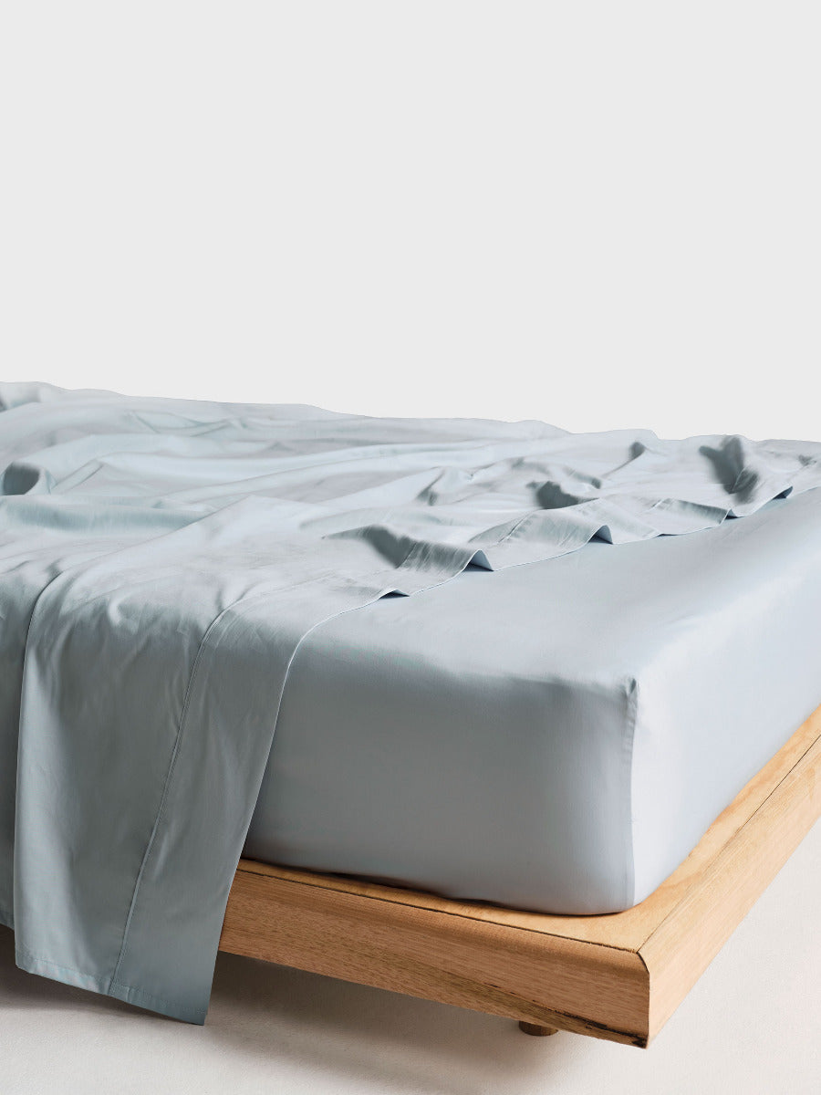 Vienna Blue 50cm Fitted Sheet