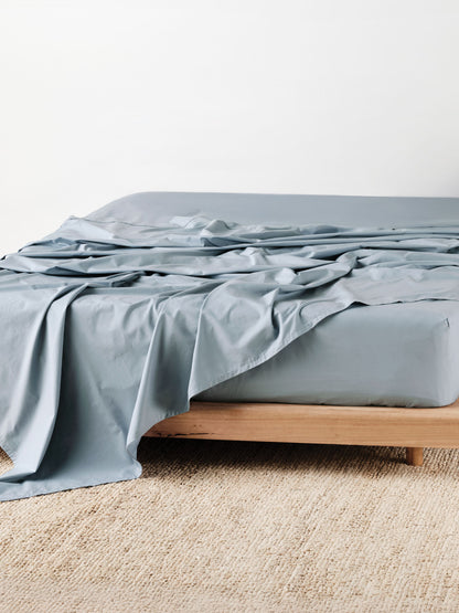 Vienna Blue 50cm Fitted Sheet