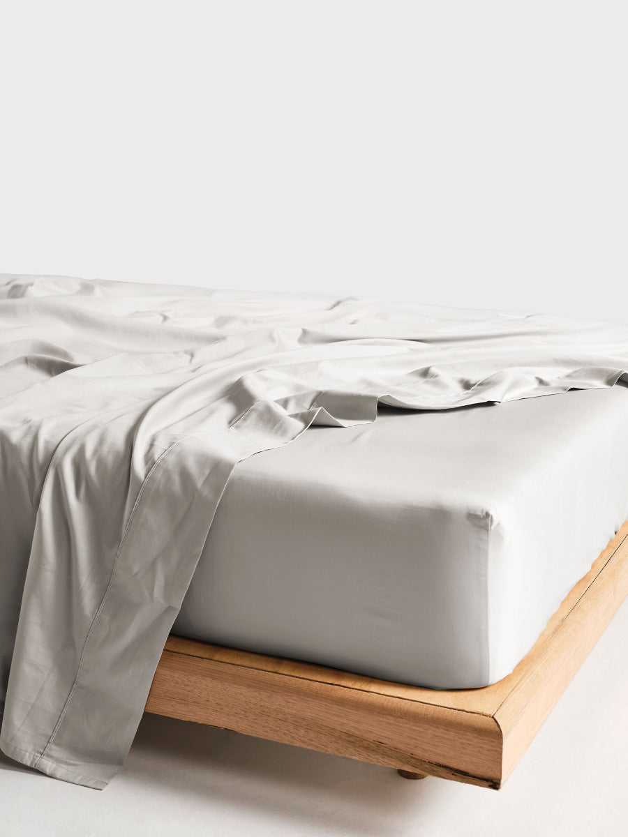 Vienna Grey Fitted Sheet 50cm