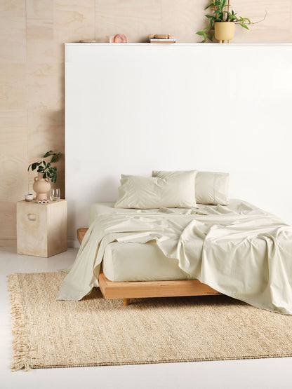 Vienna Linen Fitted Sheet 50cm