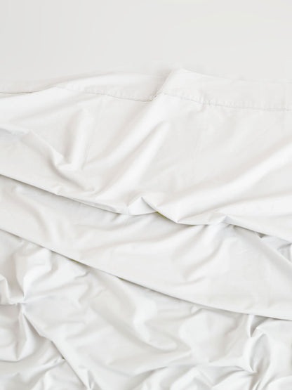 Vienna White Fitted Sheet 50cm