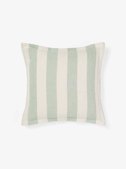 Vintage Stripe Jade Cushion 48x48cm