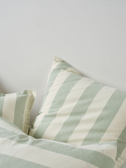 Vintage Stripe Jade European Pillowcase