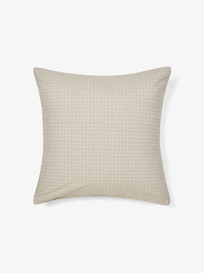 Volley Check Pebble European Pillowcase