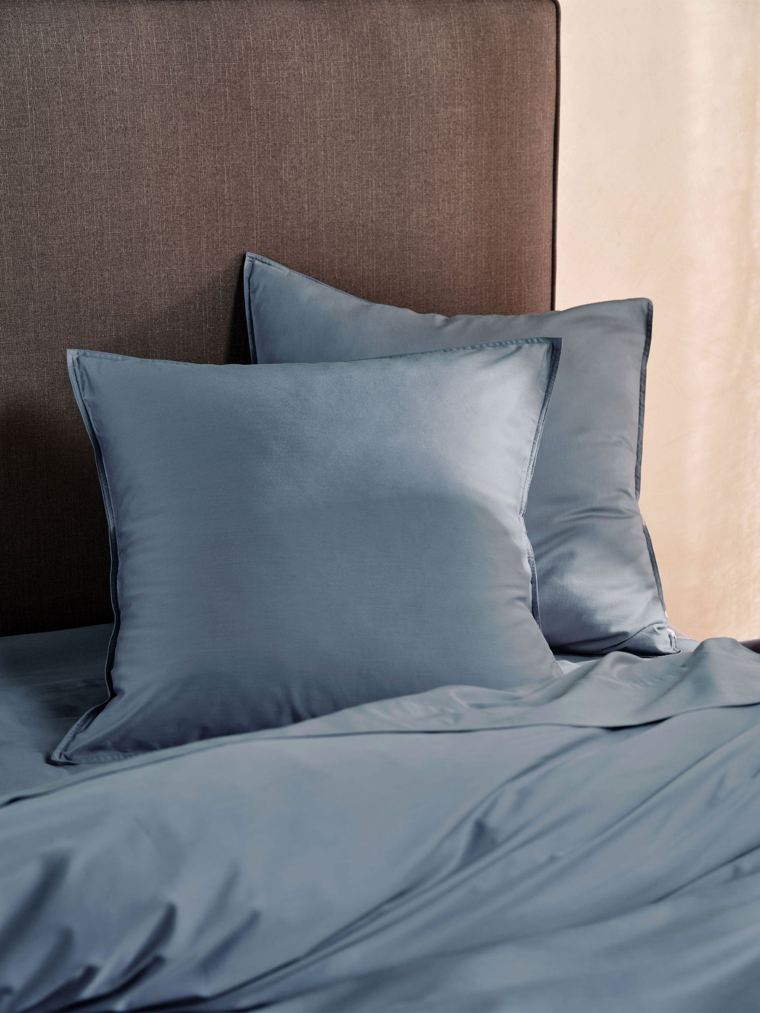 400TC Bamboo/Cotton Nara Bluestone European Pillowcase