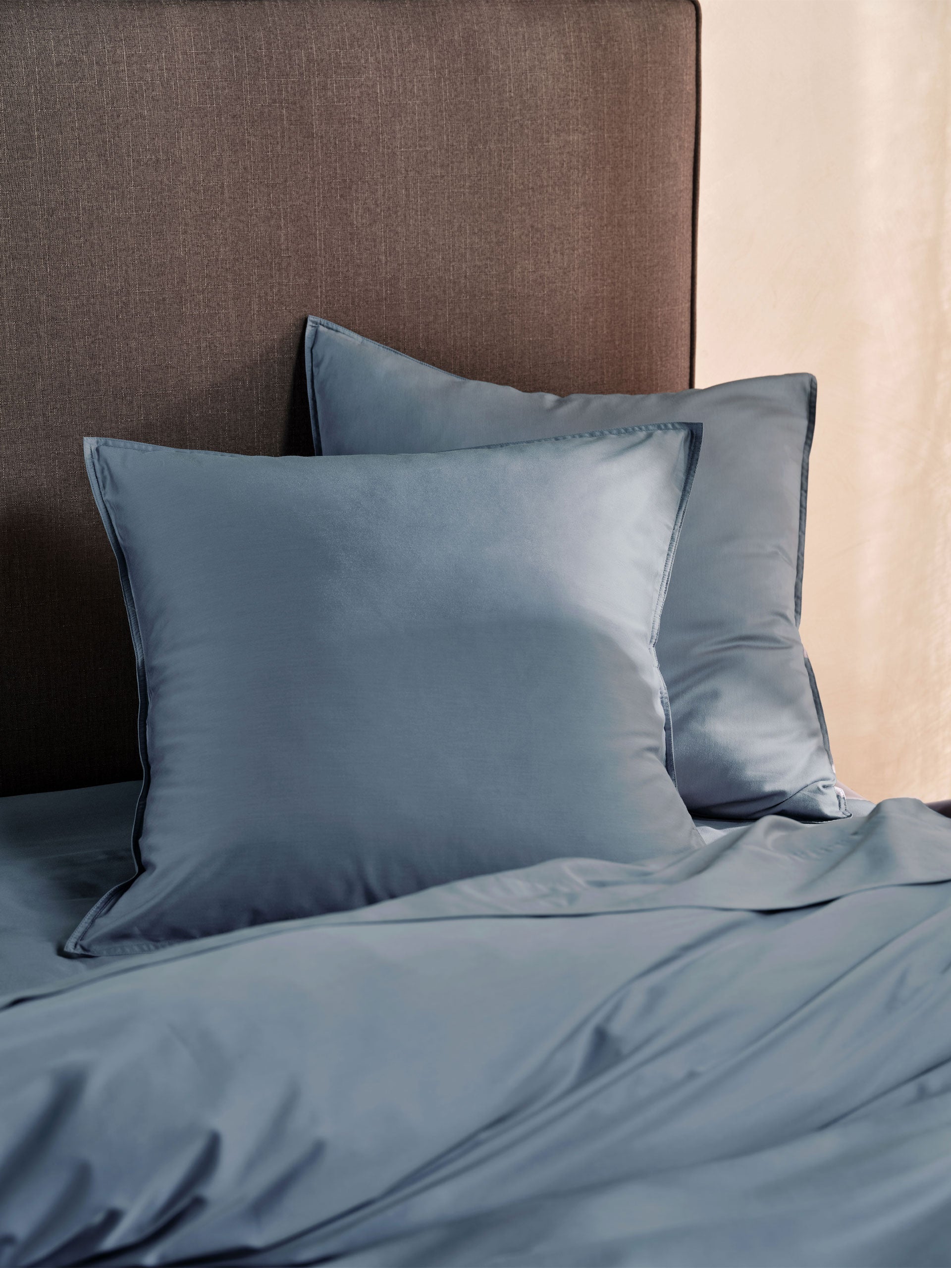 400TC Bamboo/Cotton Nara Bluestone European Pillowcase