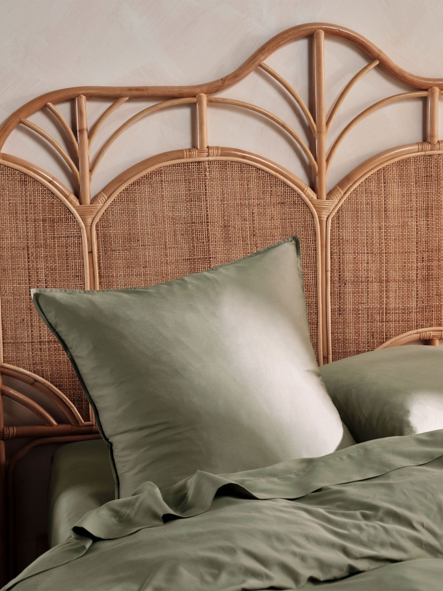 400TC Bamboo/Cotton Nara Moss European Pillowcase