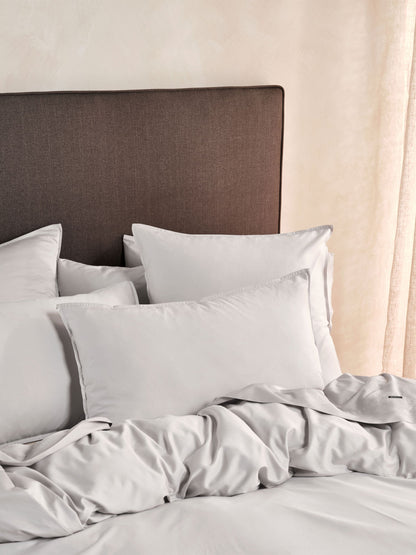400TC Bamboo/Cotton Nara Silver Quilt Cover Set