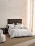 400TC Bamboo/Cotton Nara Silver Quilt Cover Set