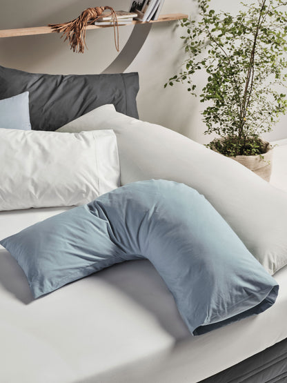 Vienna White U-Shaped Pillowcase