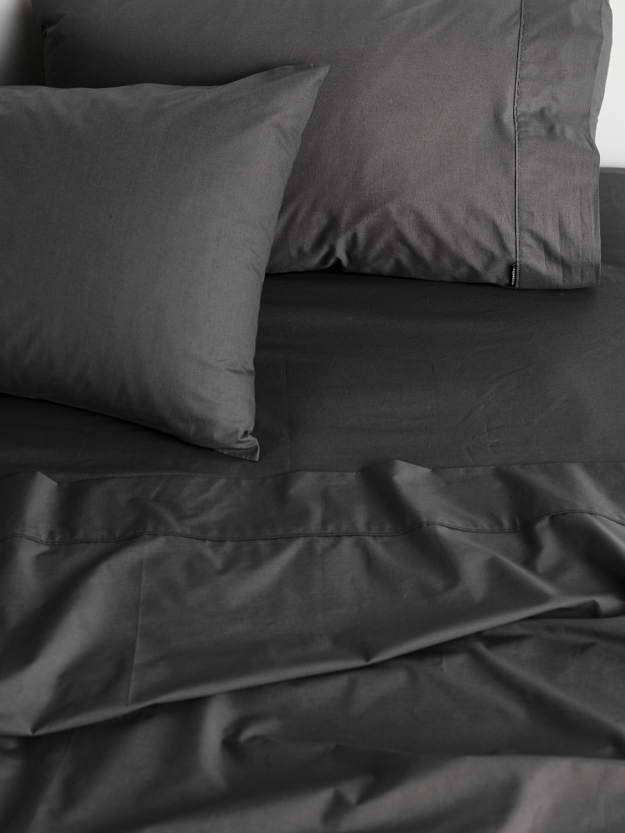 Vienna Charcoal Standard Pillowcase