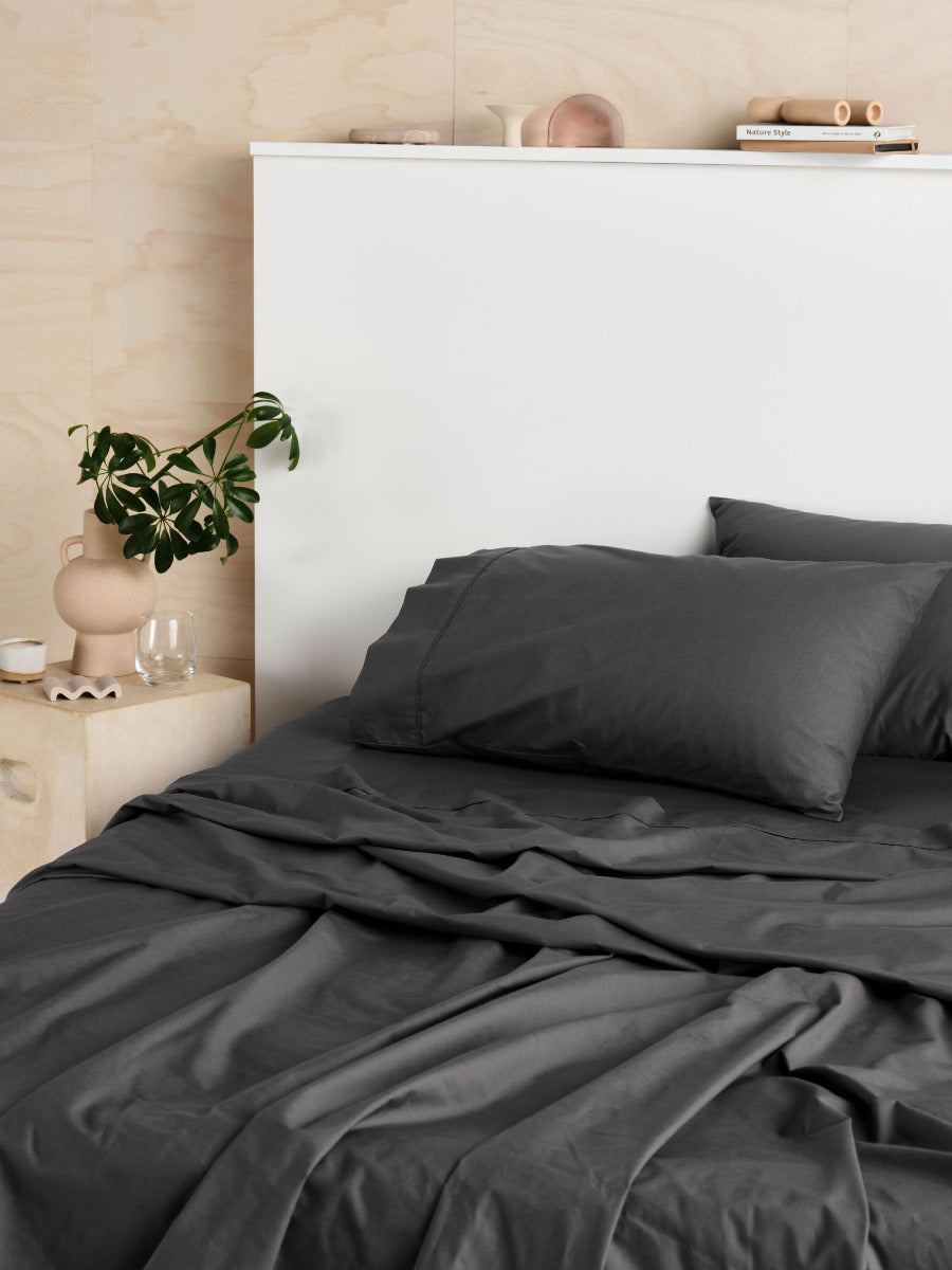 Vienna Charcoal Standard Pillowcase
