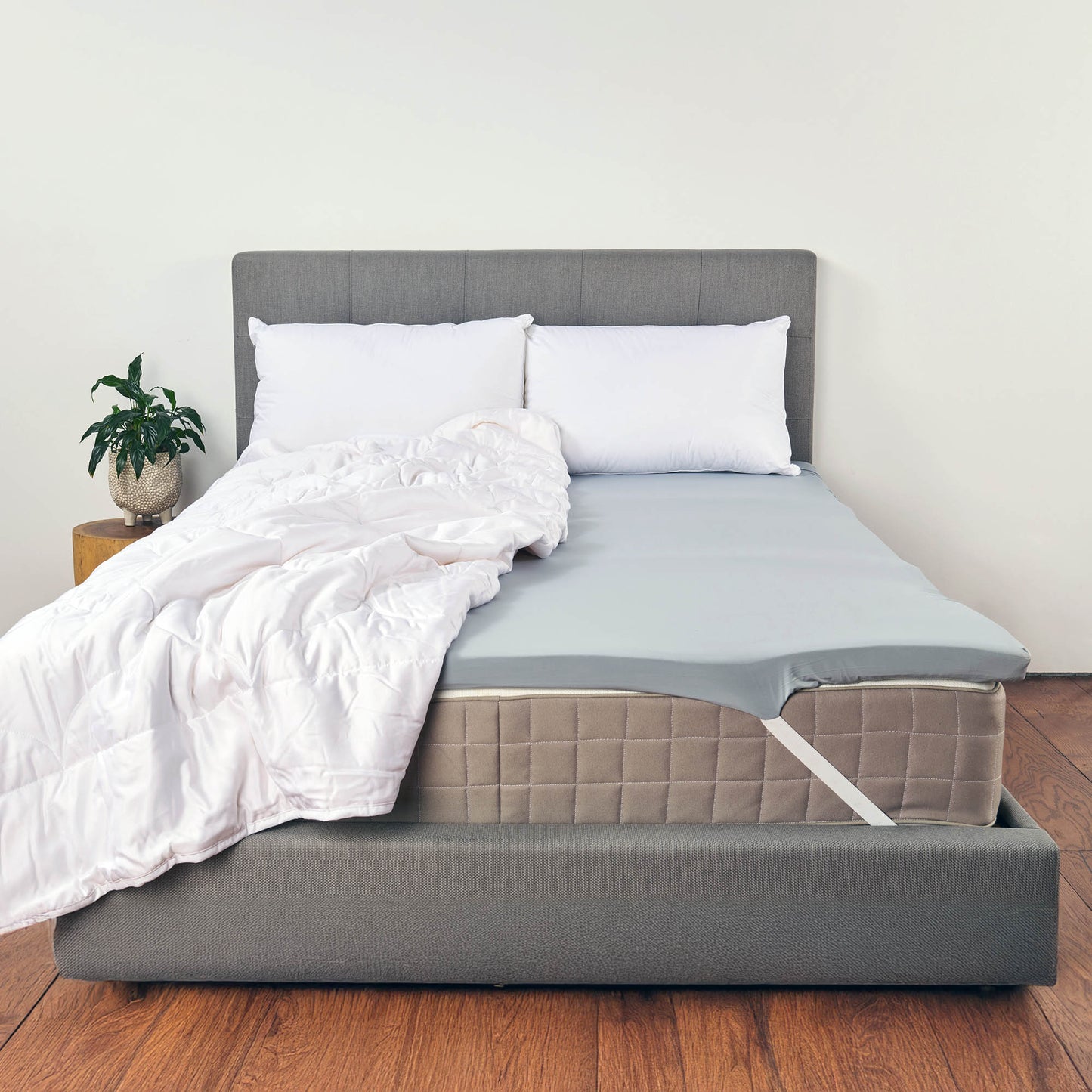 Charcoal Infused Memory Foam Topper