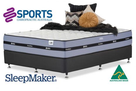 SleepMaker's Miracoil Mckenzie mattress endorsed by Sports chiropractic Australia