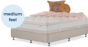 medium feel SleepMaker Cocoon mattress