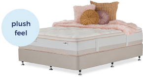 plush feel SleepMaker Cocoon mattress